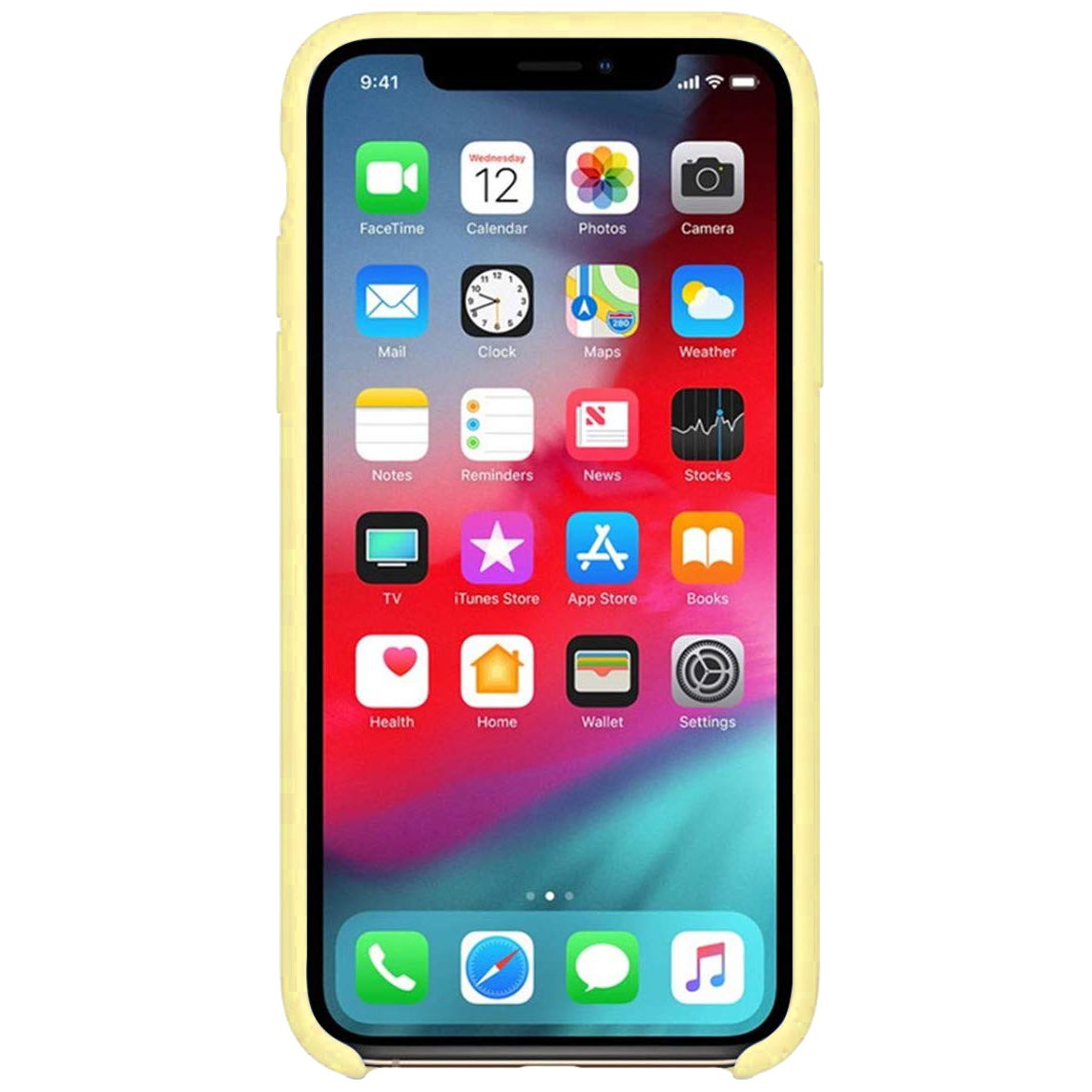 Silicone Case (AA) для iPhone 7 plus / 8 plus (5.5") (Mellow Yellow)-1